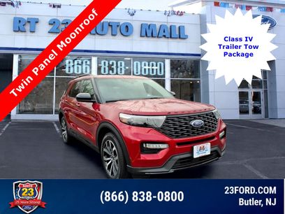 Certified 2022 Ford Explorer ST-Line w/ Class IV Trailer Tow Package