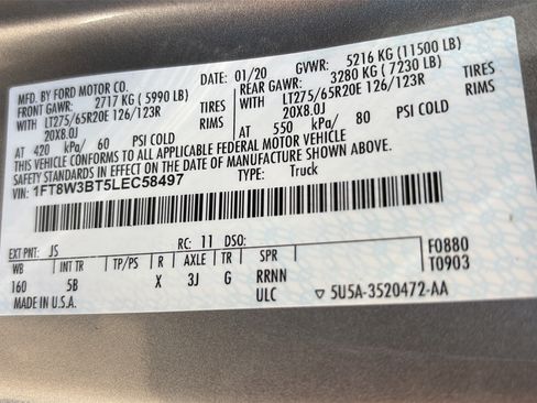 Used 2020 Ford F350 Lariat AWD/4WD image 25