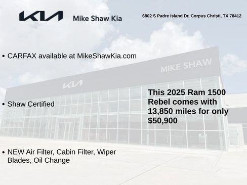 Used 2025 RAM 1500 Rebel w/ Rebel Level 1 Equipment Group AWD/4WD image 3