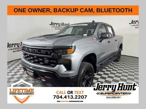 Used 2025 Chevrolet Silverado 1500 Custom Trail Boss AWD/4WD image 1