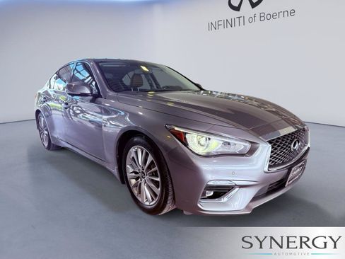 Used 2023 INFINITI Q50 Luxe w/ Cargo Package RWD image 3
