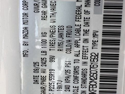 New 2025 MAZDA CX-5 Carbon Edition image 29