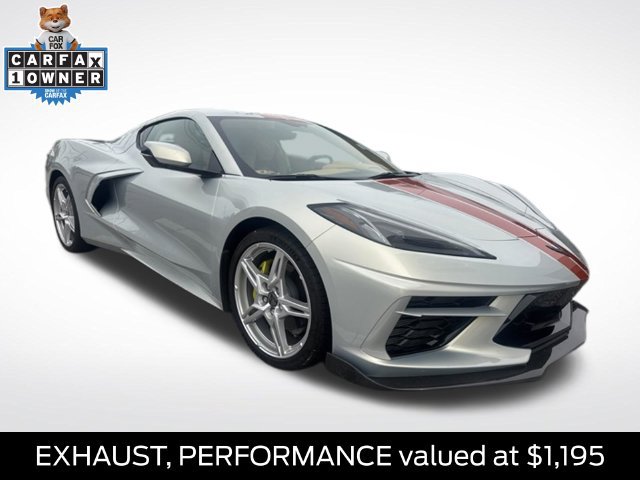 Used 2021 Chevrolet Corvette Stingray Premium Cpe w/ Engine Appearance Package RWD image 5