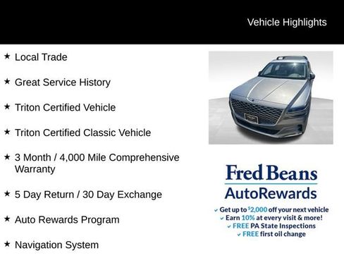 Used 2022 Genesis GV80 2.5T w/ Advanced Package 02 AWD/4WD image 5