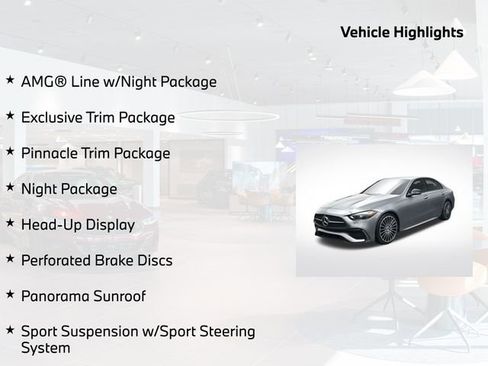 Used 2024 Mercedes-Benz C 300 4MATIC Sedan image 5