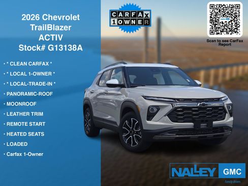 Used 2026 Chevrolet TrailBlazer ACTIV w/ Convenience Package FWD image 7