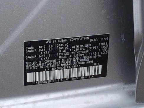 New 2026 Subaru Crosstrek 2.0i Premium AWD/4WD image 37
