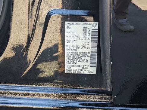 Used 2023 Nissan Frontier Pro-X w/ Tow Package RWD image 27