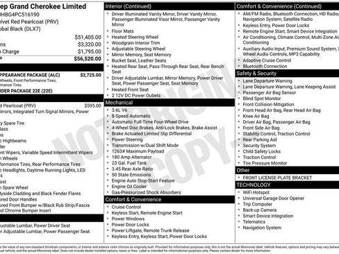 Used 2023 Jeep Grand Cherokee Limited w/ Black Appearance Package image 15