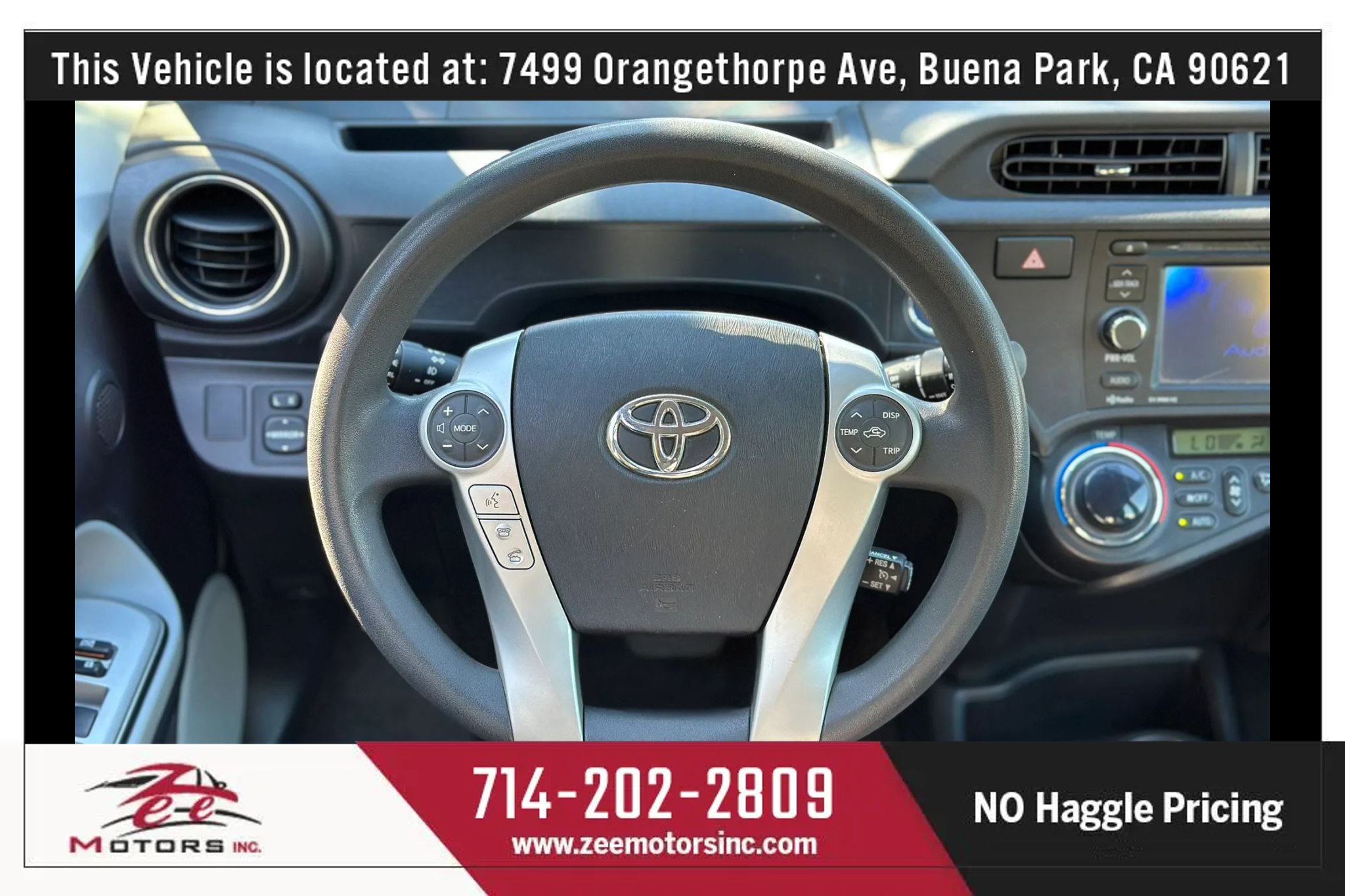 Used 2012 Toyota Prius C Four w/ Alloy Wheel Pkg FWD image 18
