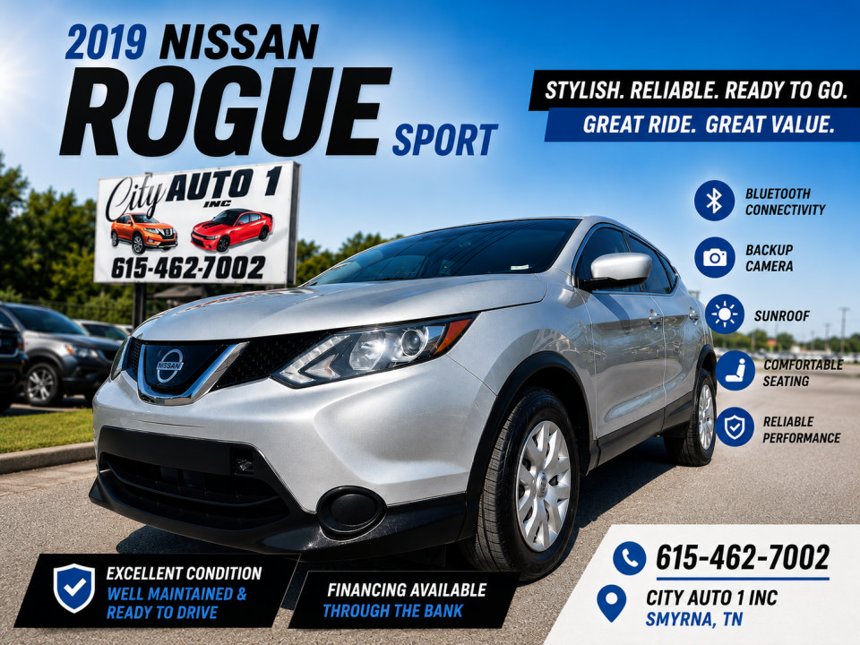 Used 2019 Nissan Rogue Sport S AWD/4WD image 1