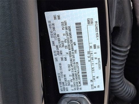 Certified 2022 Lincoln Corsair Reserve w/ Equipment Group 201A image 27