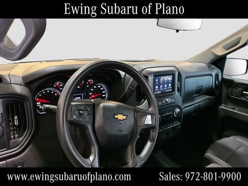 Used 2024 Chevrolet Silverado 1500 Custom w/ Turbomax Blackout Package RWD image 9