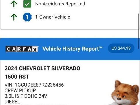 Used 2024 Chevrolet Silverado 1500 RST w/ Z71 Off-Road Package AWD/4WD image 28