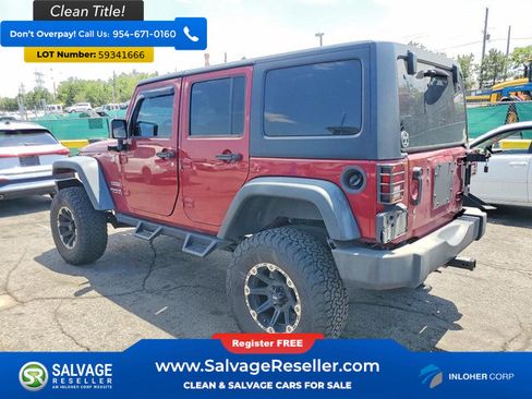 Used 2012 Jeep Wrangler Unlimited Sport AWD/4WD image 3