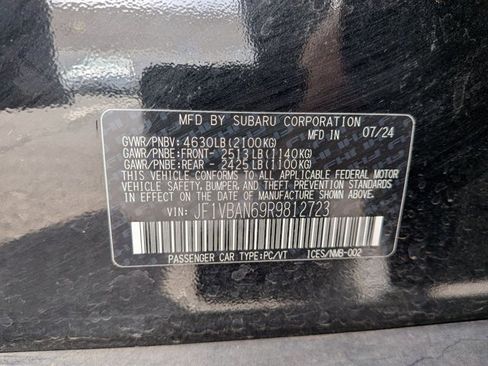 Used 2024 Subaru WRX Limited w/ Popular Package #1A image 16