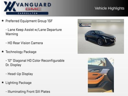 Used 2023 Cadillac CT5 V w/ Platinum Package image 11