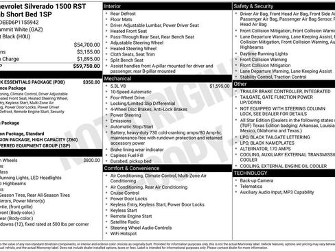 Certified 2023 Chevrolet Silverado 1500 RST w/ LPO, Dark Essentials Package AWD/4WD image 4