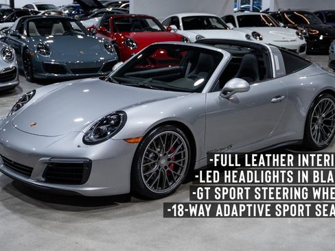 Used 2017 Porsche 911 Targa 4S AWD/4WD image 2