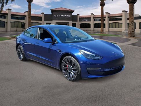Used 2022 Tesla Model 3 Performance AWD/4WD image 2