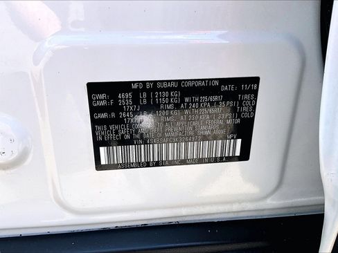 Used 2019 Subaru Outback 2.5i Premium AWD/4WD image 32