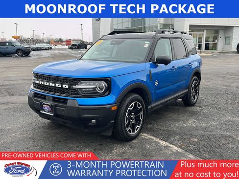 Certified 2025 Ford Bronco Sport Outer Banks w/ Outer Banks Tech Package+ image 1