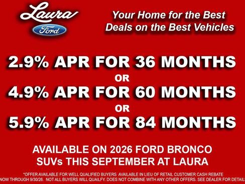 New 2026 Ford Bronco Outer Banks AWD/4WD image 5