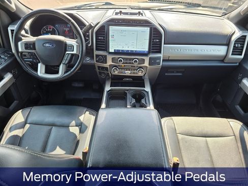 Used 2022 Ford F350 Lariat w/ Black Appearance Package AWD/4WD image 10
