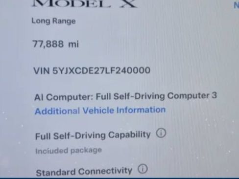 Used 2020 Tesla Model X Long Range AWD/4WD image 11