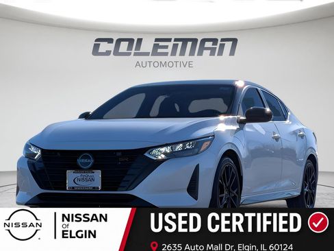 Certified 2025 Nissan Sentra SR w/ Midnight Edition FWD image 1