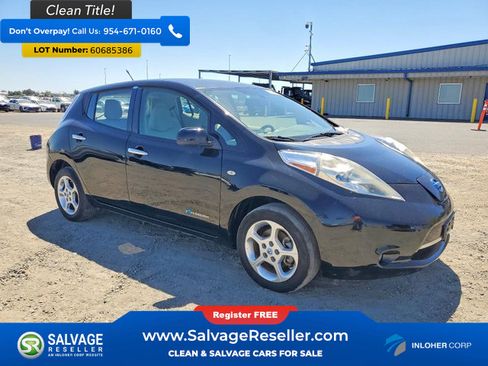 Used 2012 Nissan Leaf SL FWD image 5
