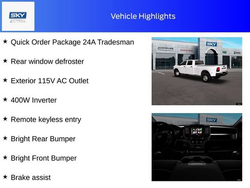 New 2026 RAM 3500 Tradesman w/ Chrome Appearance Group image 11