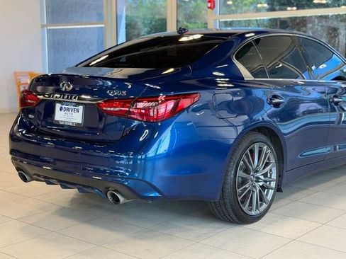 Used 2019 INFINITI Q50 Red Sport 400 w/ Sensory Package AWD/4WD image 11