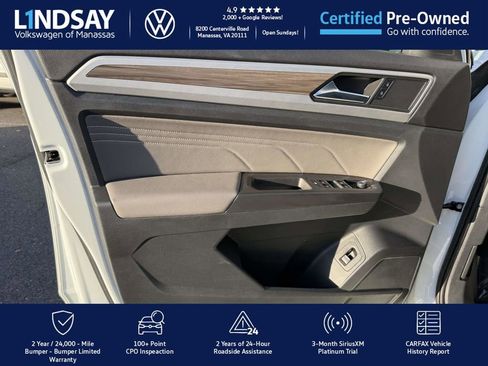 Certified 2022 Volkswagen Atlas SEL image 9