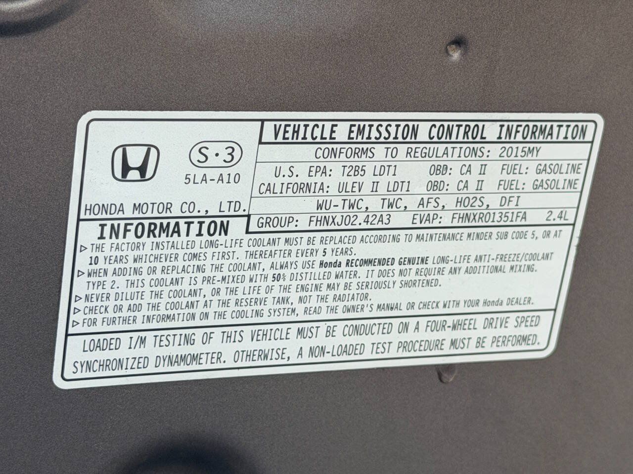 Used 2015 Honda CR-V LX image 19