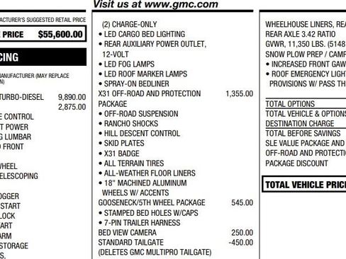 Certified 2023 GMC Sierra 2500 SLE w/ SLE Value Package; AWD/4WD image 2
