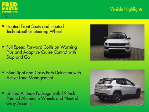 New 2026 Jeep Compass Limited w/ Sun, Sound & Navigation Group AWD/4WD image 15