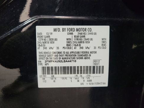 Used 2020 Ford Edge SEL AWD/4WD image 33