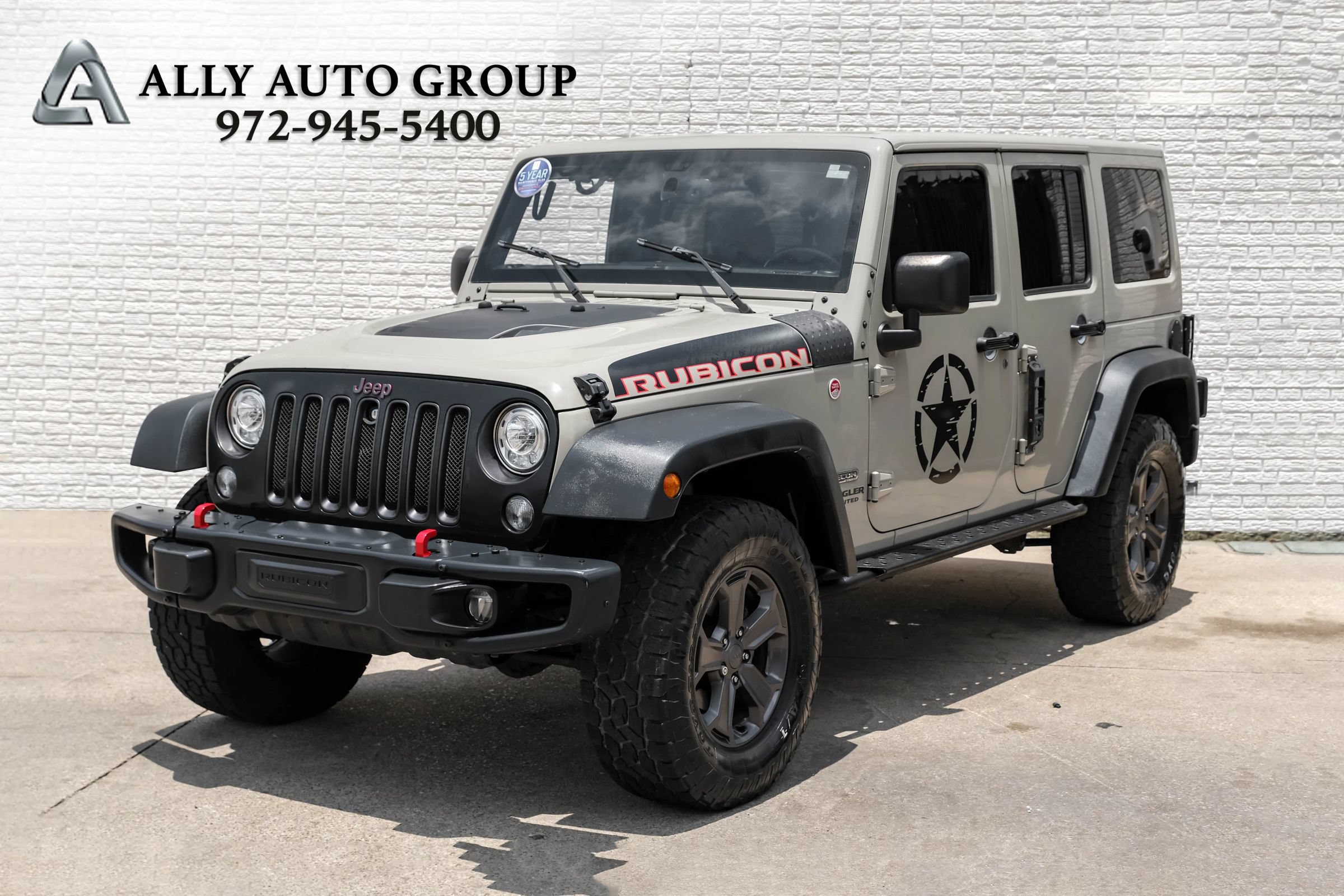 Used 2017 Jeep Wrangler Unlimited Rubicon AWD/4WD image 1