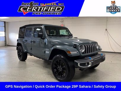 Certified 2024 Jeep Wrangler Unlimited Sahara w/ Technology Group