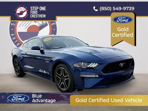 Certified 2022 Ford Mustang GT Premium w/ Security Package image 1