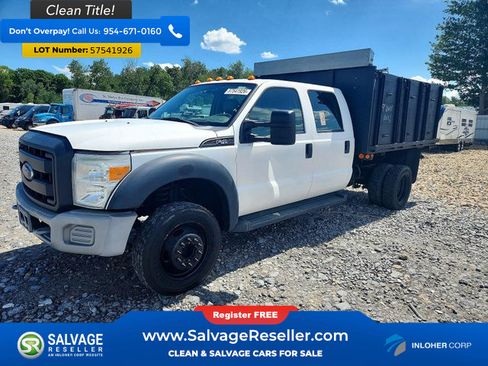 Used 2015 Ford F450 XL w/ Snow Plow Prep Package RWD image 1