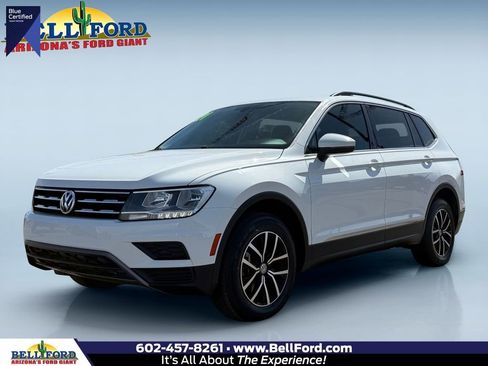 Used 2021 Volkswagen Tiguan SE w/ Panoramic Sunroof Package AWD/4WD image 1