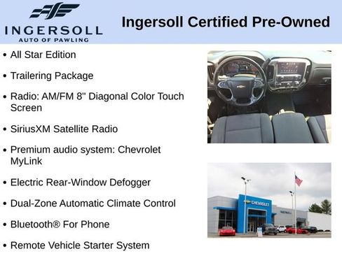 Used 2018 Chevrolet Silverado 1500 LT w/ All Star Edition AWD/4WD image 10