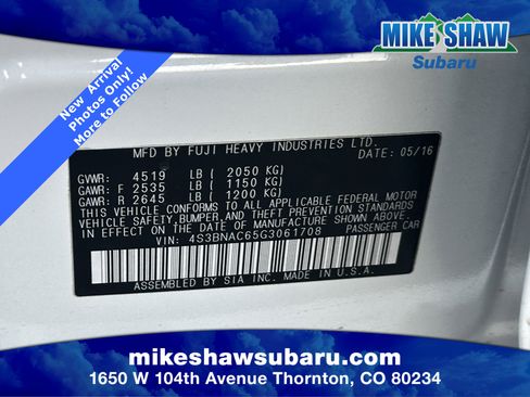 Used 2016 Subaru Legacy 2.5i Premium w/ Popular Package #2 image 32