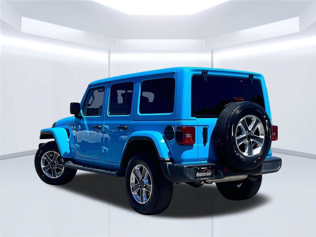 Used 2021 Jeep Wrangler Unlimited Sahara AWD/4WD image 13