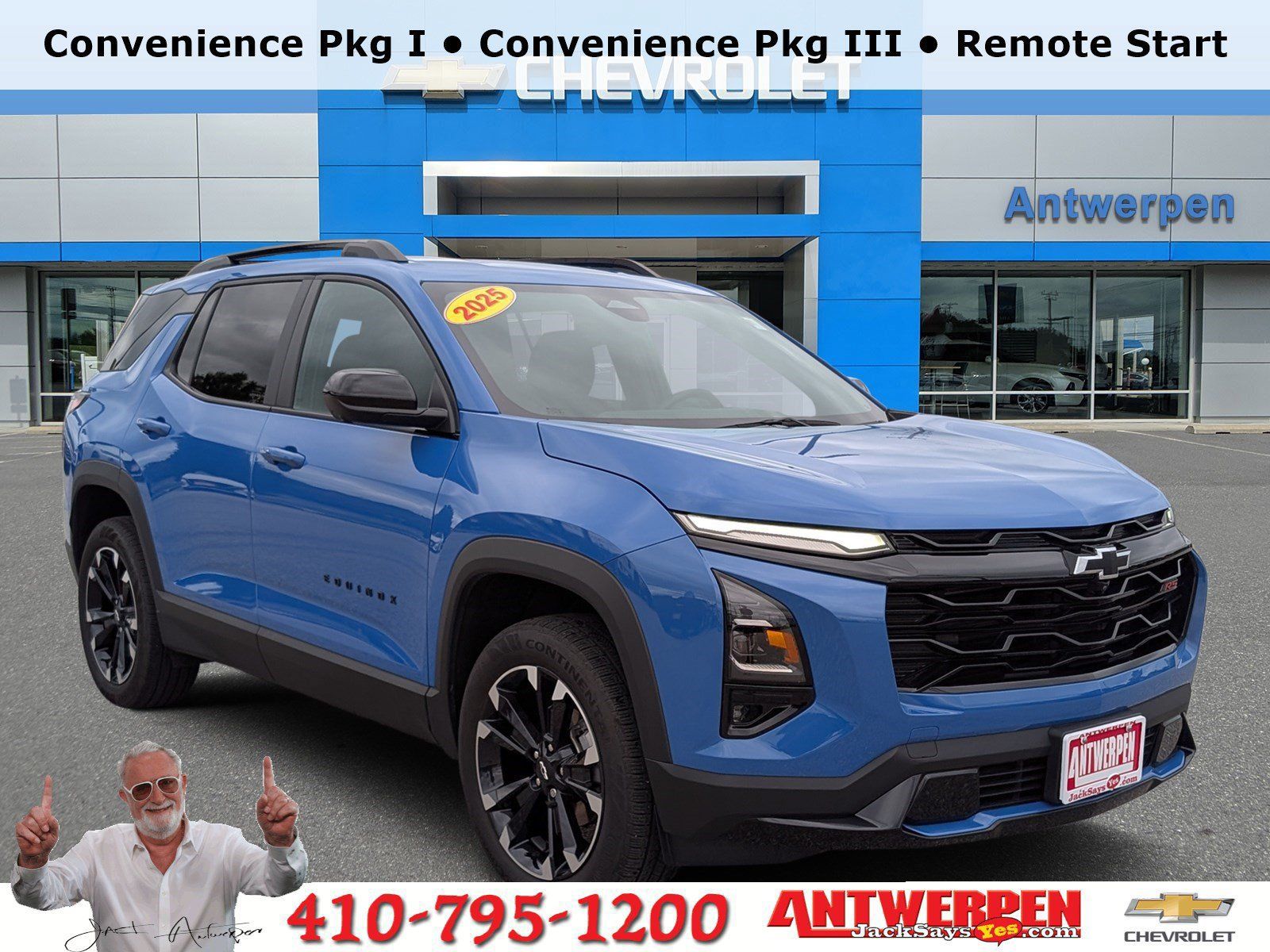 Used 2025 Chevrolet Equinox RS w/ Safety and Technology Package AWD/4WD image 1
