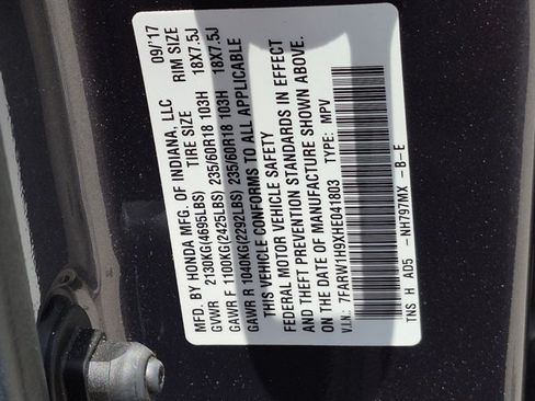Used 2017 Honda CR-V Touring image 22