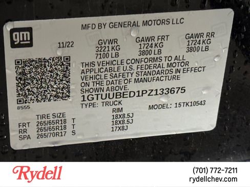 Used 2023 GMC Sierra 1500 SLE AWD/4WD image 22