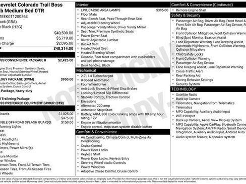New 2026 Chevrolet Colorado Trail Boss AWD/4WD image 4